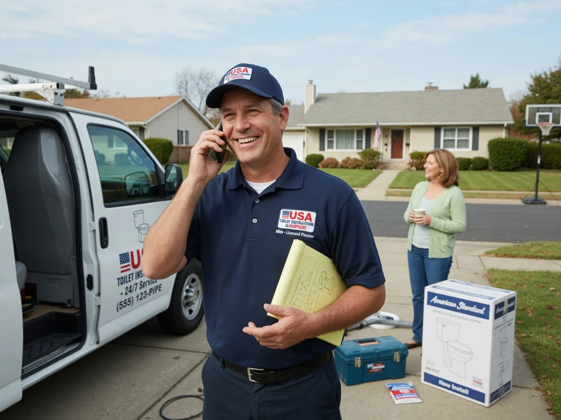 Toilet Installation Woodbine, IA FAQs